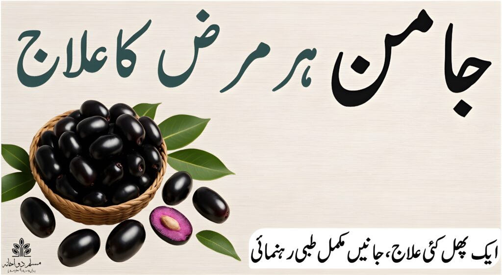 جامن کے طبی فوائد، تازہ پھل، قدرتی پس منظر میں، صحت بخش فوائد کے ساتھ