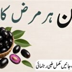 جامن کے تازہ پھل، قدرتی پس منظر میں، صحت بخش فوائد کے ساتھ