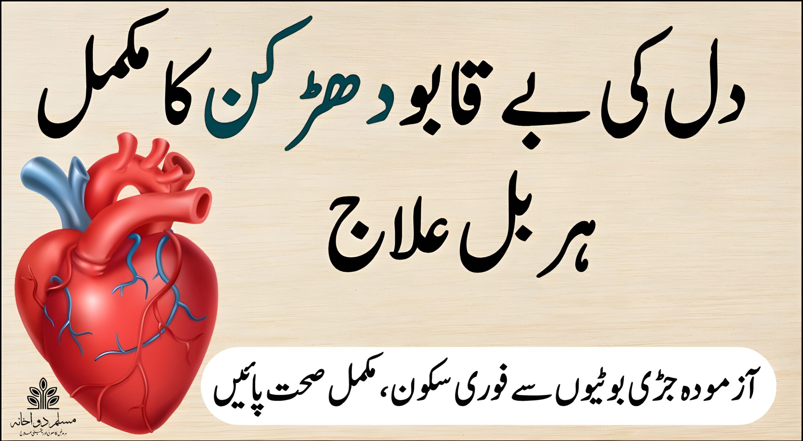 دل کی تیز دھڑکن کو قدرتی طور پر کنٹرول کریں – یونانی دوا اور جڑی بوٹیوں سے کامیاب علاج

