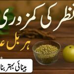 نظر کی کمزوری کا قدرتی علاج، یونانی شربت اور قہوہ جات