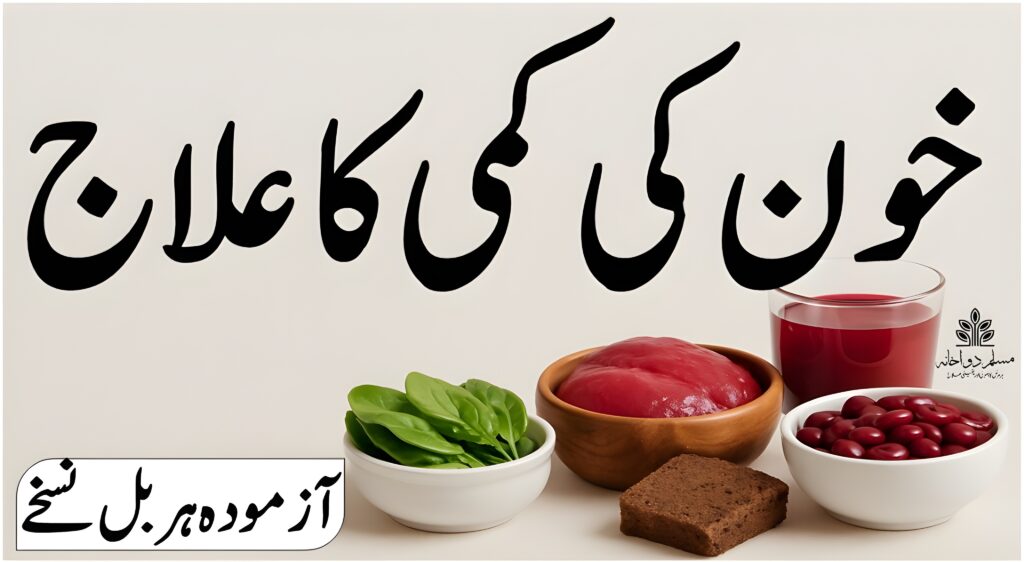 خون کی کمی – گھریلو خوراکیں اور سادہ نسخے | آزمودہ ہربل علاج